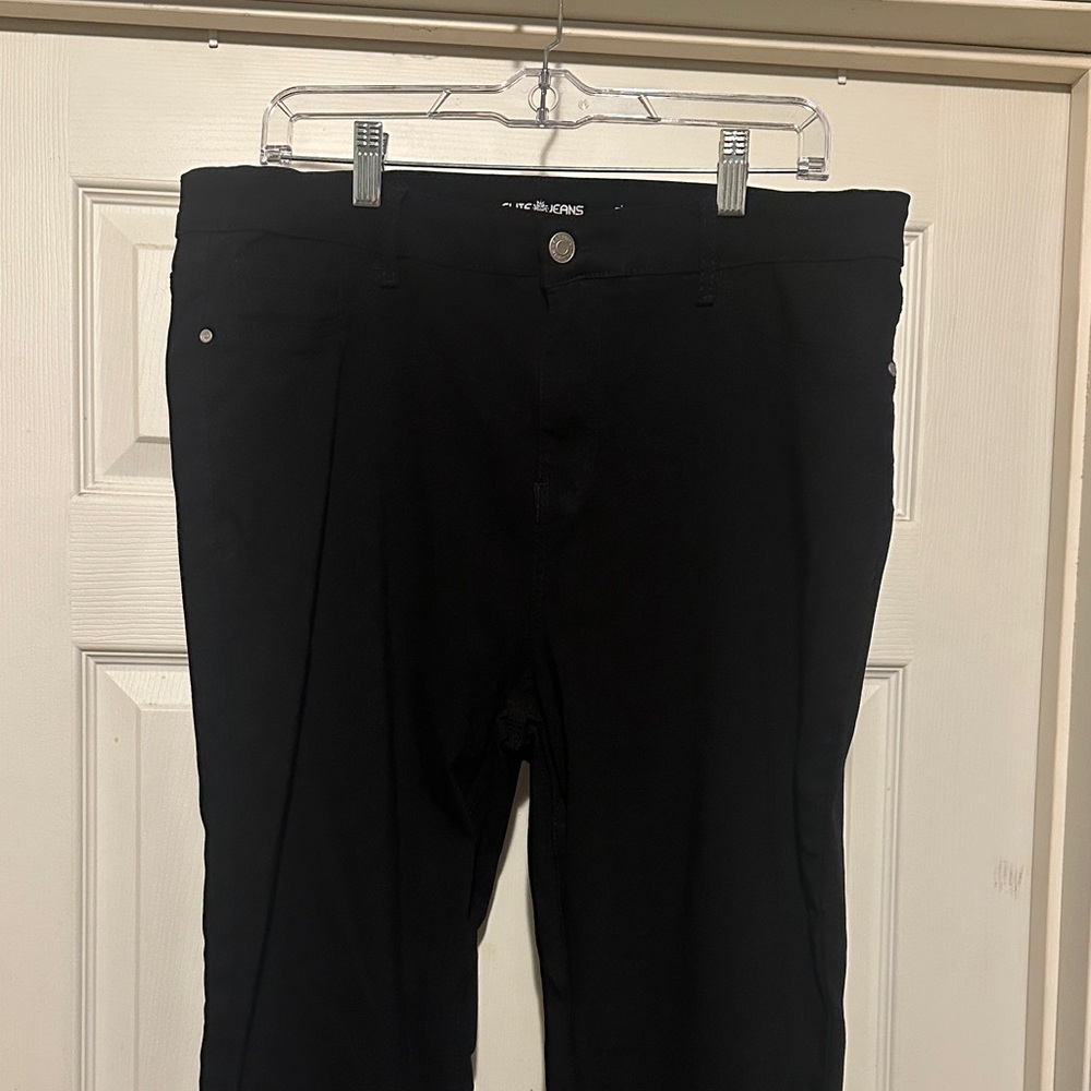 Women's Black Flare Jeans